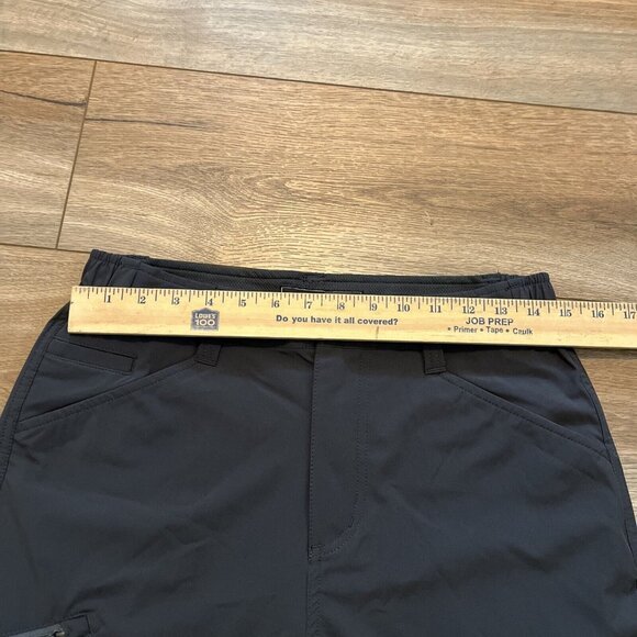 OOBE Lightweight Uniform Shorts SZ 28x9 Gray Cargo Elastic Waist Stretch OB4011 - Picture 4 of 8